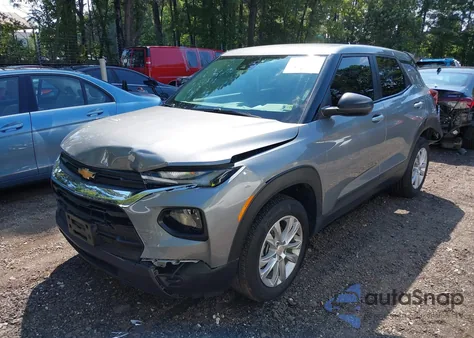 2023 Chevrolet Trailblazer Awd Ls z USA, uszkodzony, nr VIN KL79MNSL2PB195479